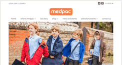 Desktop Screenshot of medpac.co.uk